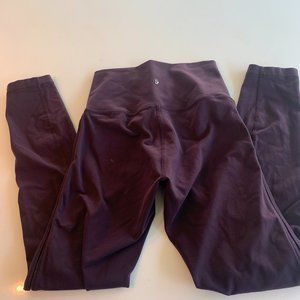 Lululemon Maroon Size 4 Women's Leggings